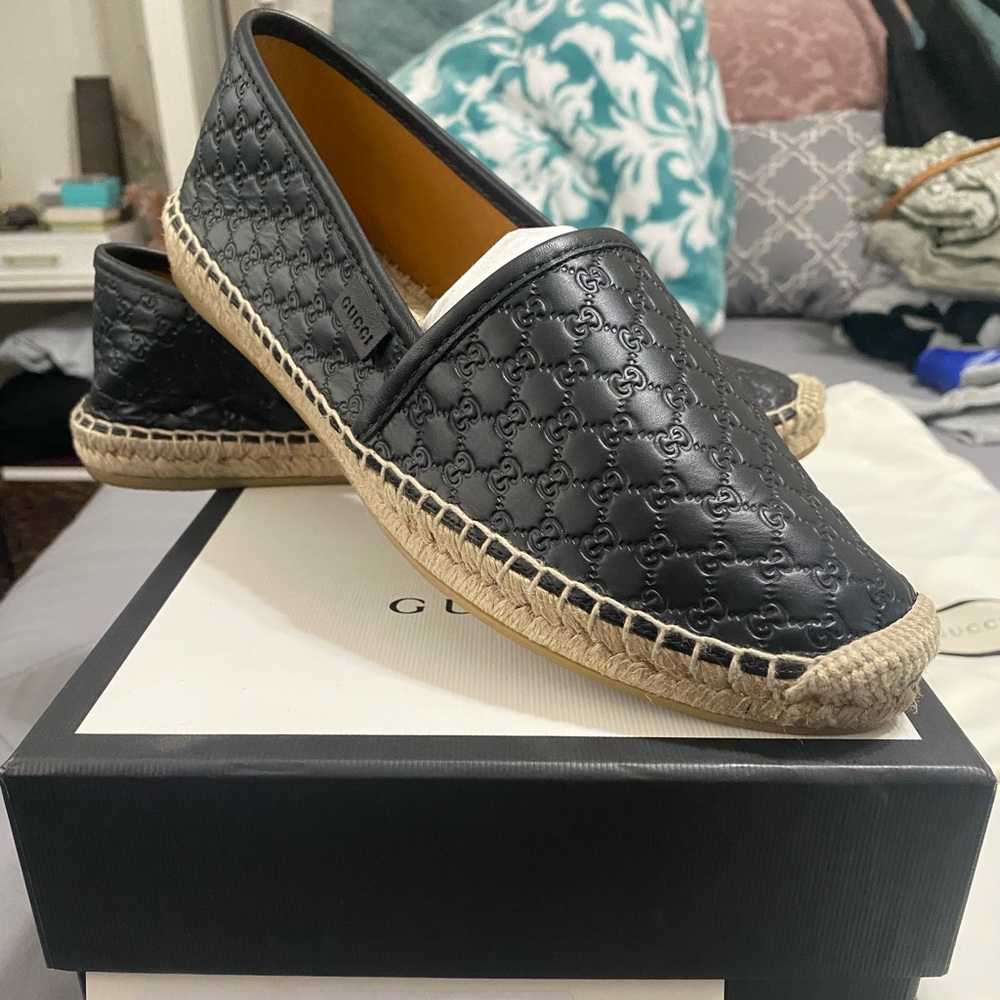 Gucci Microguccissima Espadrilles